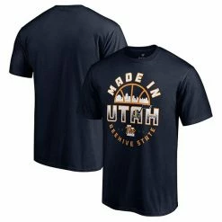 Men's Fanatics Branded Navy Utah Jazz Made In Utah Hometown Collection T-Shirt -Metaverse shop unnamed file 13168