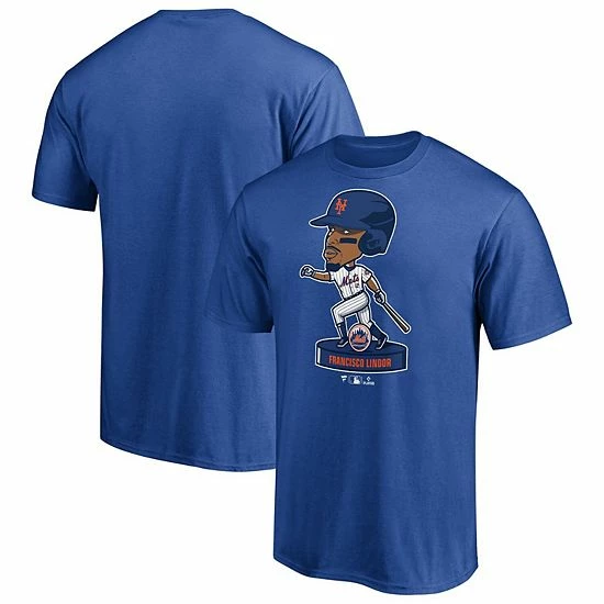 Men's Fanatics Branded Francisco Lindor New York Mets Royal Player Graphic T-Shirt Men's Fanatics Branded Francisco Lindor New York Mets Royal Player Graphic T-Shirt -Metaverse shop unnamed file 13182