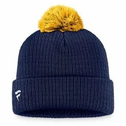 Men's Fanatics Branded Navy St. Louis Blues Team Cuffed Knit Hat With Pom 4 Men's Fanatics Branded Navy St. Louis Blues Team Cuffed Knit Hat With Pom -Metaverse shop unnamed file 13279