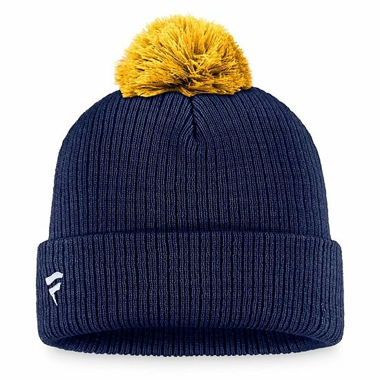 Men's Fanatics Branded Navy St. Louis Blues Team Cuffed Knit Hat with Pom Men's Fanatics Branded Navy St. Louis Blues Team Cuffed Knit Hat With Pom -Metaverse shop unnamed file 13279