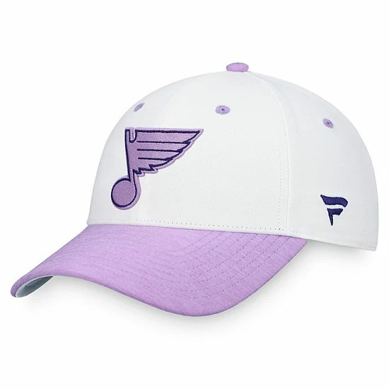 Men's Fanatics Branded White/Purple St. Louis Blues Authentic Pro Hockey Fights Cancer Snapback Hat Men's Fanatics Branded White/Purple St. Louis Blues Authentic Pro Hockey Fights Cancer Snapback Hat -Metaverse shop unnamed file 13280