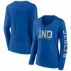 Women's Fanatics Branded Royal Indianapolis Colts Hometown Sweep Long Sleeve V-Neck T-Shirt 1 Women's Fanatics Branded Royal Indianapolis Colts Hometown Sweep Long Sleeve V-Neck T-Shirt -Metaverse shop unnamed file 1330