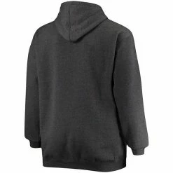 Men's Fanatics Branded Heathered Charcoal Carolina Panthers Big & Tall Practice Pullover Hoodie -Metaverse shop unnamed file 13312