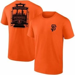 Men's Fanatics Branded Orange San Francisco Giants Hometown Collection T-Shirt -Metaverse shop unnamed file 13317