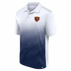 Men's Fanatics Branded White/Navy Chicago Bears Parameter Polo -Metaverse shop unnamed file 13324