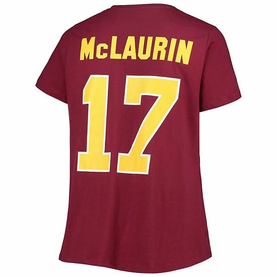 Women's Fanatics Branded Terry McLaurin Burgundy Washington Commanders Plus Size Player Name & Number V-Neck T-Shirt Women's Fanatics Branded Terry McLaurin Burgundy Washington Commanders Plus Size Player Name & Number V-Neck T-Shirt -Metaverse shop unnamed file 13329