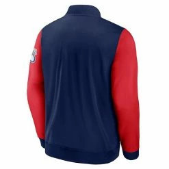 Men's Fanatics Branded Navy/Red Minnesota Twins Iconic Record Holder Woven Full-Zip Bomber Jacket 5 Men's Fanatics Branded Navy/Red Minnesota Twins Iconic Record Holder Woven Full-Zip Bomber Jacket -Metaverse shop unnamed file 13333