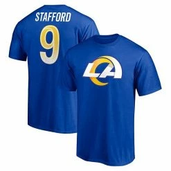 Men's Fanatics Branded Matthew Stafford Royal Los Angeles Rams Player Icon T-Shirt -Metaverse shop unnamed file 13335