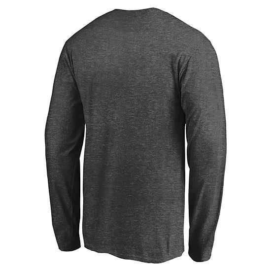 Men's Fanatics Branded Heathered Charcoal Houston Texans Big & Tall City Long Sleeve T-Shirt 6 Men's Fanatics Branded Heathered Charcoal Houston Texans Big & Tall City Long Sleeve T-Shirt - Image 4
