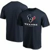 Men's Fanatics Branded Navy Houston Texans Big & Tall Team Logo Lockup T-Shirt -Metaverse shop unnamed file 13380