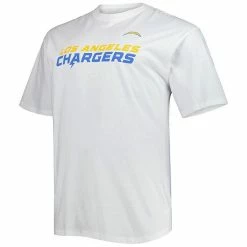 Men's Fanatics Branded White Los Angeles Chargers Big & Tall Hometown Collection Hot Shot T-Shirt -Metaverse shop unnamed file 13394