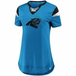 Women's Fanatics Branded Christian McCaffrey Blue Carolina Panthers Athena Name & Number Fashion Top -Metaverse shop unnamed file 13397
