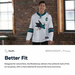 Youth Fanatics Branded Brent Burns Teal San Jose Sharks Home Breakaway Player Jersey -Metaverse shop unnamed file 13418