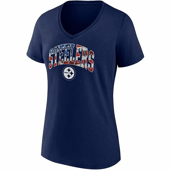 Women's Fanatics Branded Navy Pittsburgh Steelers Team Banner Wave V-Neck T-Shirt Women's Fanatics Branded Navy Pittsburgh Steelers Team Banner Wave V-Neck T-Shirt -Metaverse shop unnamed file 13426