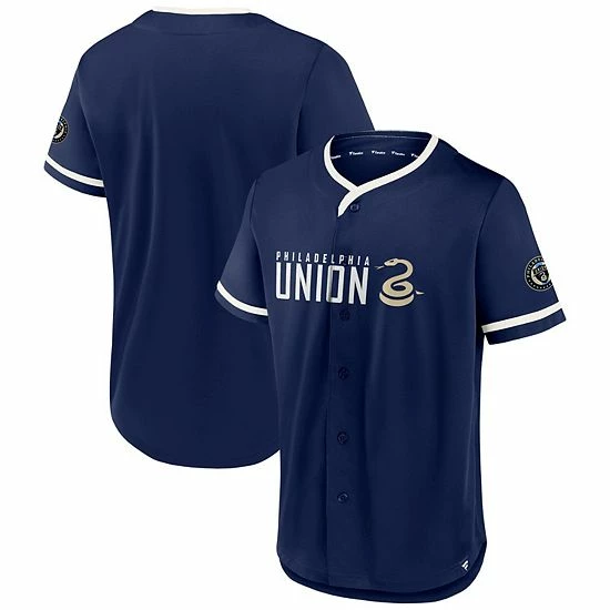 Men's Fanatics Branded Navy Philadelphia Union Ultimate Player Baseball Jersey Men's Fanatics Branded Navy Philadelphia Union Ultimate Player Baseball Jersey -Metaverse shop unnamed file 13436