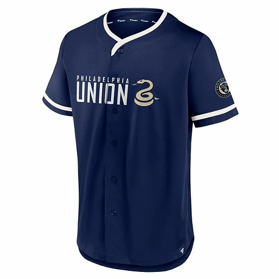 Men's Fanatics Branded Navy Philadelphia Union Ultimate Player Baseball Jersey Men's Fanatics Branded Navy Philadelphia Union Ultimate Player Baseball Jersey -Metaverse shop unnamed file 13437