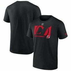 Men's Fanatics Branded Black New Jersey Devils Authentic Pro Core Collection Secondary T-Shirt -Metaverse shop unnamed file 13468