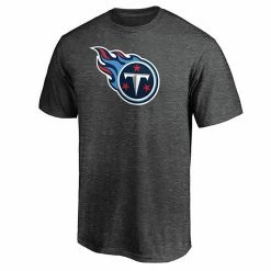 Men's Fanatics Branded Heathered Charcoal Tennessee Titans Primary Logo Team T-Shirt 4 Men's Fanatics Branded Heathered Charcoal Tennessee Titans Primary Logo Team T-Shirt -Metaverse shop unnamed file 13477