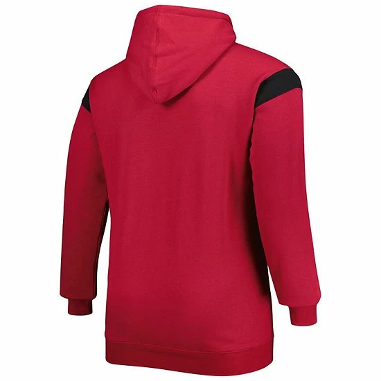 Men's Fanatics Branded Scarlet San Francisco 49ers Big & Tall Call the Shots Pullover Hoodie Men's Fanatics Branded Scarlet San Francisco 49ers Big & Tall Call The Shots Pullover Hoodie -Metaverse shop unnamed file 13531