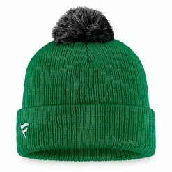 Men's Fanatics Branded Kelly Green Dallas Stars Team Cuffed Knit Hat With Pom 4 Men's Fanatics Branded Kelly Green Dallas Stars Team Cuffed Knit Hat With Pom -Metaverse shop unnamed file 13546
