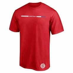 Men's Fanatics Branded Red Bayern Munich Crossbar T-Shirt -Metaverse shop unnamed file 13549