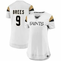 Women's Fanatics Branded Drew Brees White New Orleans Saints Athena Name & Number Fashion Top -Metaverse shop unnamed file 13583