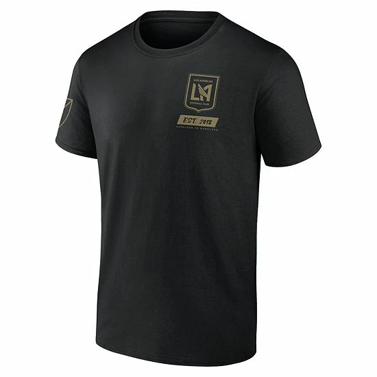 Men's Fanatics Branded Black LAFC Team Success T-Shirt 5 Men's Fanatics Branded Black LAFC Team Success T-Shirt - Image 3