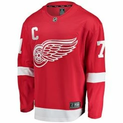 Men's Fanatics Branded Dylan Larkin Red Detroit Red Wings Home Captain Premier Breakaway Player Jersey 4 Men's Fanatics Branded Dylan Larkin Red Detroit Red Wings Home Captain Premier Breakaway Player Jersey -Metaverse shop unnamed file 13605