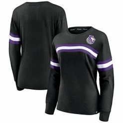 Women's Fanatics Branded Black/Purple Sacramento Kings Block Party Chest Logo Striped Long Sleeve T-Shirt 3 Women's Fanatics Branded Black/Purple Sacramento Kings Block Party Chest Logo Striped Long Sleeve T-Shirt -Metaverse shop unnamed file 13608