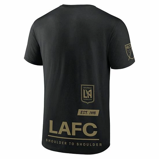Men's Fanatics Branded Black LAFC Team Success T-Shirt 6 Men's Fanatics Branded Black LAFC Team Success T-Shirt - Image 4