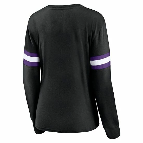 Women's Fanatics Branded Black/Purple Sacramento Kings Block Party Chest Logo Striped Long Sleeve T-Shirt Women's Fanatics Branded Black/Purple Sacramento Kings Block Party Chest Logo Striped Long Sleeve T-Shirt -Metaverse shop unnamed file 13610