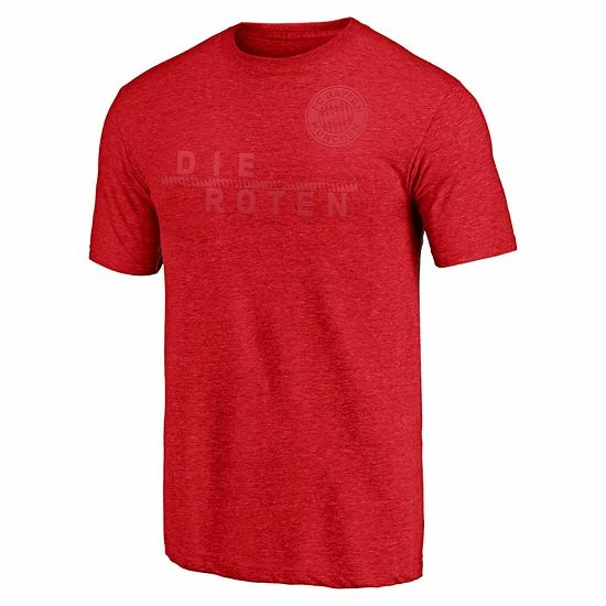 Men's Fanatics Branded Heathered Red Bayern Munich The Reds Tri-Blend T-Shirt Men's Fanatics Branded Heathered Red Bayern Munich The Reds Tri-Blend T-Shirt -Metaverse shop unnamed file 13623
