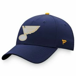 Men's Fanatics Branded Navy St. Louis Blues Details Flex Hat