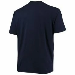 Men's Fanatics Branded Navy/Heathered Gray New England Patriots Big & Tall Color Block T-Shirt -Metaverse shop unnamed file 13716