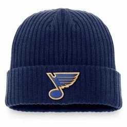 Men's Fanatics Branded Navy St. Louis Blues Core Primary Logo Cuffed Knit Hat 3 Men's Fanatics Branded Navy St. Louis Blues Core Primary Logo Cuffed Knit Hat -Metaverse shop unnamed file 13725