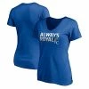 Women's Fanatics Branded Royal Kansas City Royals Hometown V-Neck T-Shirt -Metaverse shop unnamed file 13736