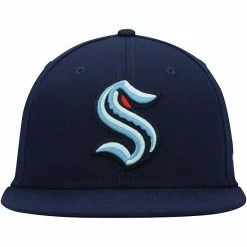 Men's Fanatics Branded Deep Sea Blue Seattle Kraken Primary Logo Fitted Hat 4 Men's Fanatics Branded Deep Sea Blue Seattle Kraken Primary Logo Fitted Hat -Metaverse shop unnamed file 13761