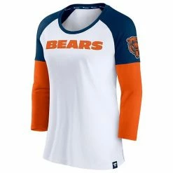 Women's Fanatics Branded White/Navy Chicago Bears Durable Raglan 3/4-Sleeve T-Shirt 4 Women's Fanatics Branded White/Navy Chicago Bears Durable Raglan 3/4-Sleeve T-Shirt -Metaverse shop unnamed file 1379