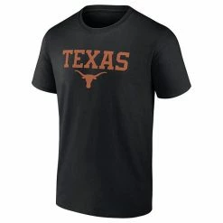 Men's Fanatics Branded Black Texas Longhorns Game Day 2-Hit T-Shirt -Metaverse shop unnamed file 13851