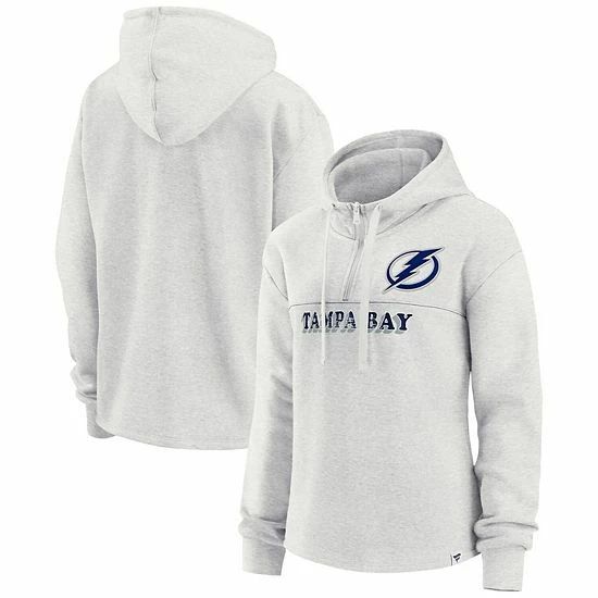 Women's Fanatics Branded Ash Tampa Bay Lightning True Classics Legacy Quarter-Zip Hoodie Women's Fanatics Branded Ash Tampa Bay Lightning True Classics Legacy Quarter-Zip Hoodie -Metaverse shop unnamed file 13854