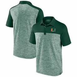 Men's Fanatics Branded Green Miami Hurricanes Omni Polo 3 Men's Fanatics Branded Green Miami Hurricanes Omni Polo -Metaverse shop unnamed file 13858