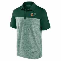 Men's Fanatics Branded Green Miami Hurricanes Omni Polo 4 Men's Fanatics Branded Green Miami Hurricanes Omni Polo -Metaverse shop unnamed file 13859