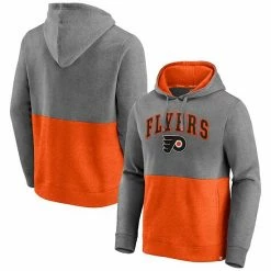 Men's Fanatics Branded Heathered Gray/Orange Philadelphia Flyers Block Party Classic Arch Signature Pullover Hoodie 7 Men's Fanatics Branded Heathered Gray/Orange Philadelphia Flyers Block Party Classic Arch Signature Pullover Hoodie -Metaverse shop unnamed file 13866