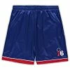 Men's Fanatics Branded Royal/Red Philadelphia 76ers Big & Tall Team Shorts
