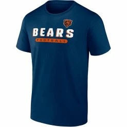 Men's Fanatics Branded Navy/Heathered Gray Chicago Bears Parent T-Shirt Combo Pack -Metaverse shop unnamed file 13936