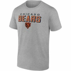 Men's Fanatics Branded Navy/Heathered Gray Chicago Bears Parent T-Shirt Combo Pack -Metaverse shop unnamed file 13938