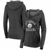 Women's Fanatics Branded Black Pittsburgh Steelers Doubleface Slub Pullover Hoodie