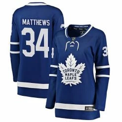Women's Fanatics Branded Auston Matthews Royal Home Breakaway Player Jersey