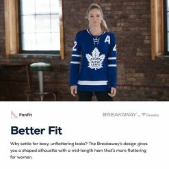 Women's Fanatics Branded Auston Matthews Royal Home Breakaway Player Jersey -Metaverse shop unnamed file 14031