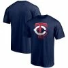 Men's Fanatics Branded Navy Minnesota Twins Red White And Team Logo T-Shirt -Metaverse shop unnamed file 14058